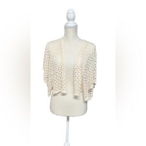 Staring‎ at Stars Urban Outfitters lace cropped cardigan